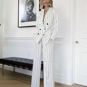 Pinstripe suit